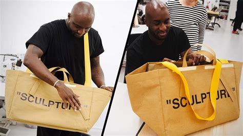 ikea off white bag.